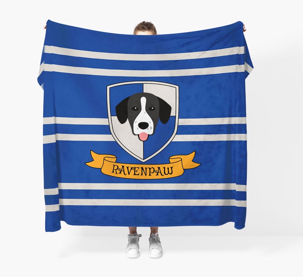 'Dogwarts' - Personalised {breedFullName} Blanket