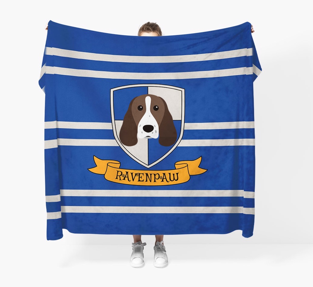 'Dogwarts' - Personalised {breedFullName} Blanket