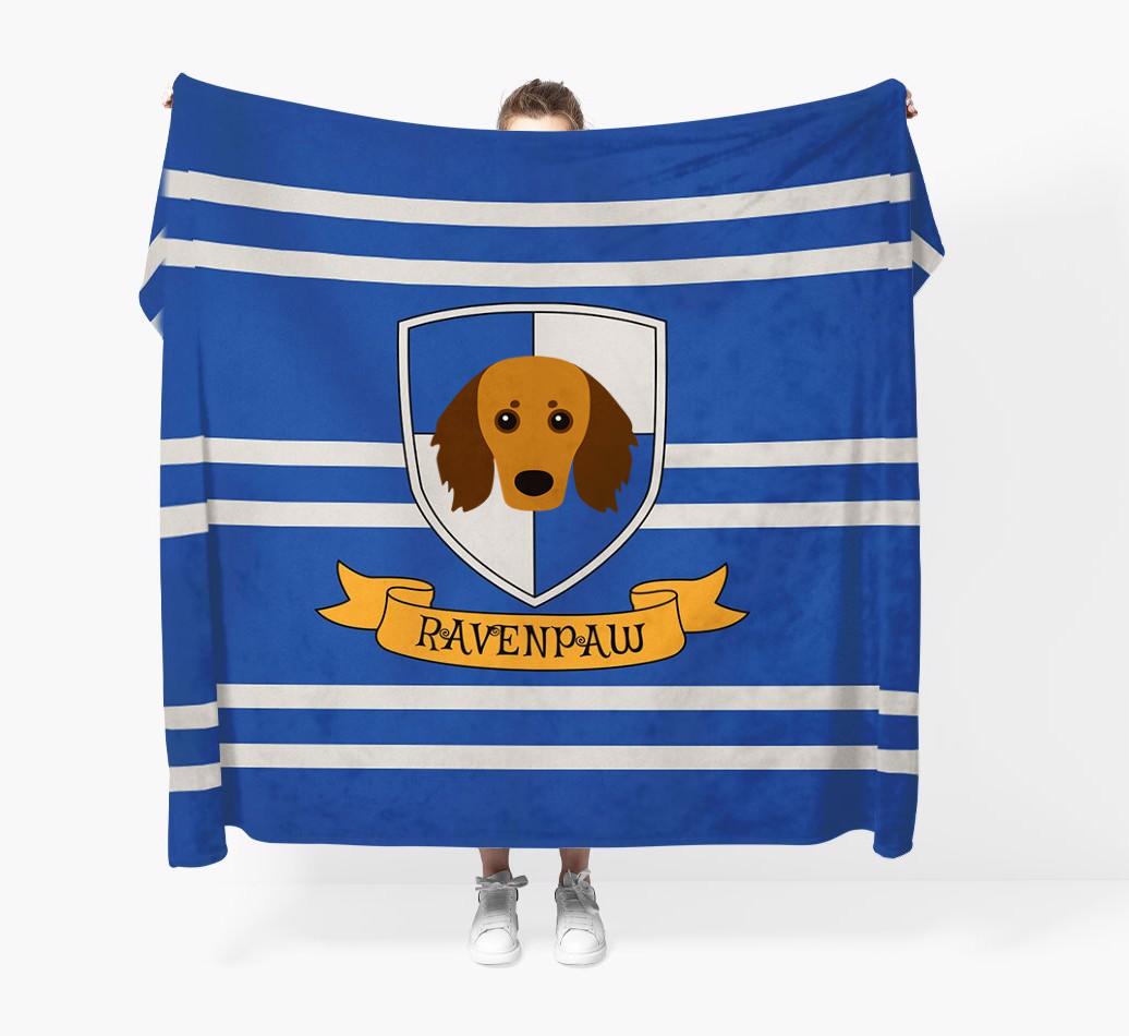 'Dogwarts' - Personalized {breedFullName} Blanket