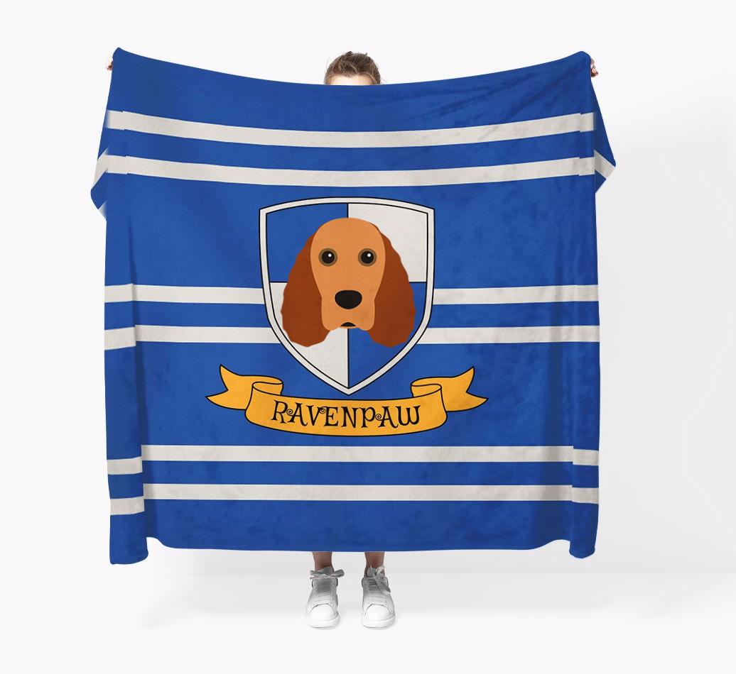'Dogwarts' - Personalized {breedFullName} Blanket
