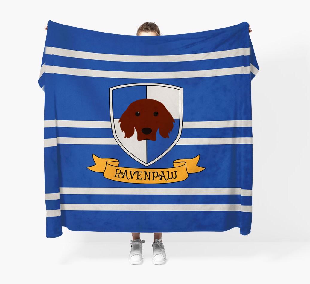 'Dogwarts' - Personalized {breedFullName} Blanket
