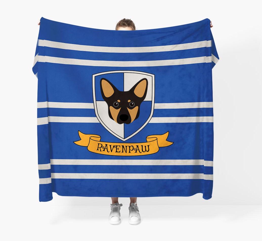 'Dogwarts' - Personalized {breedFullName} Blanket