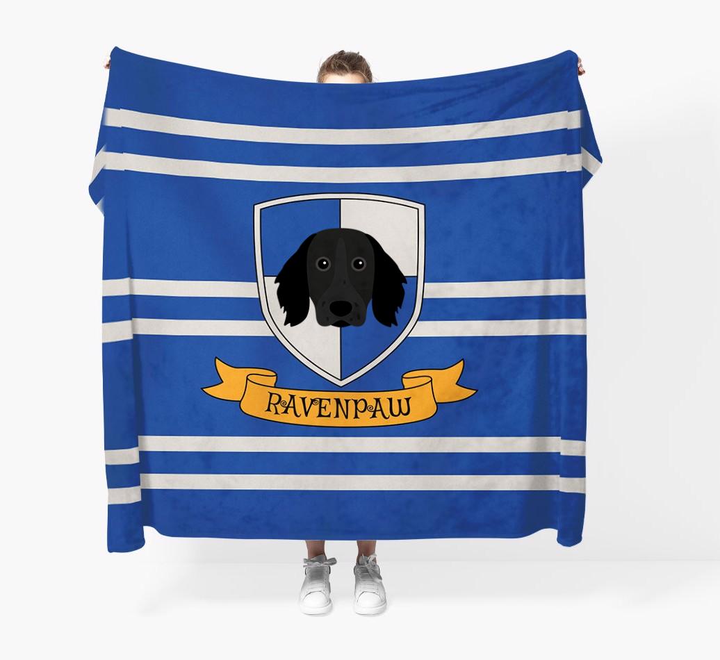 'Dogwarts' - Personalized {breedFullName} Blanket
