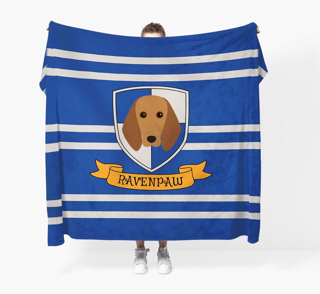 'Dogwarts' - Personalized {breedFullName} Blanket