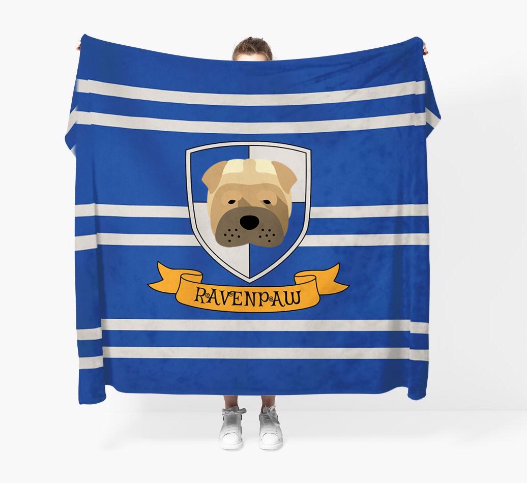 'Dogwarts' - Personalized {breedFullName} Blanket