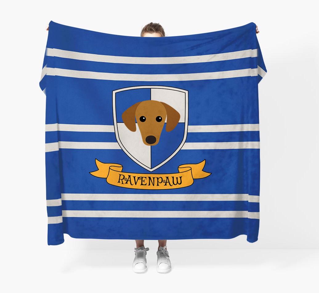 'Dogwarts' - Personalized {breedFullName} Blanket