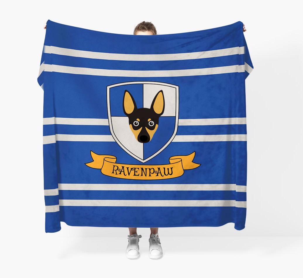 'Dogwarts' - Personalized {breedFullName} Blanket