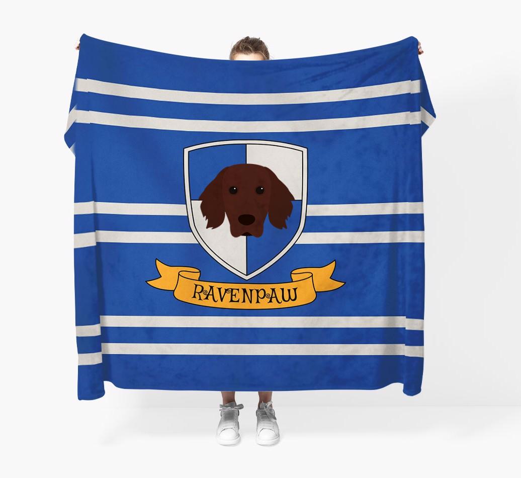 'Dogwarts' - Personalized {breedFullName} Blanket