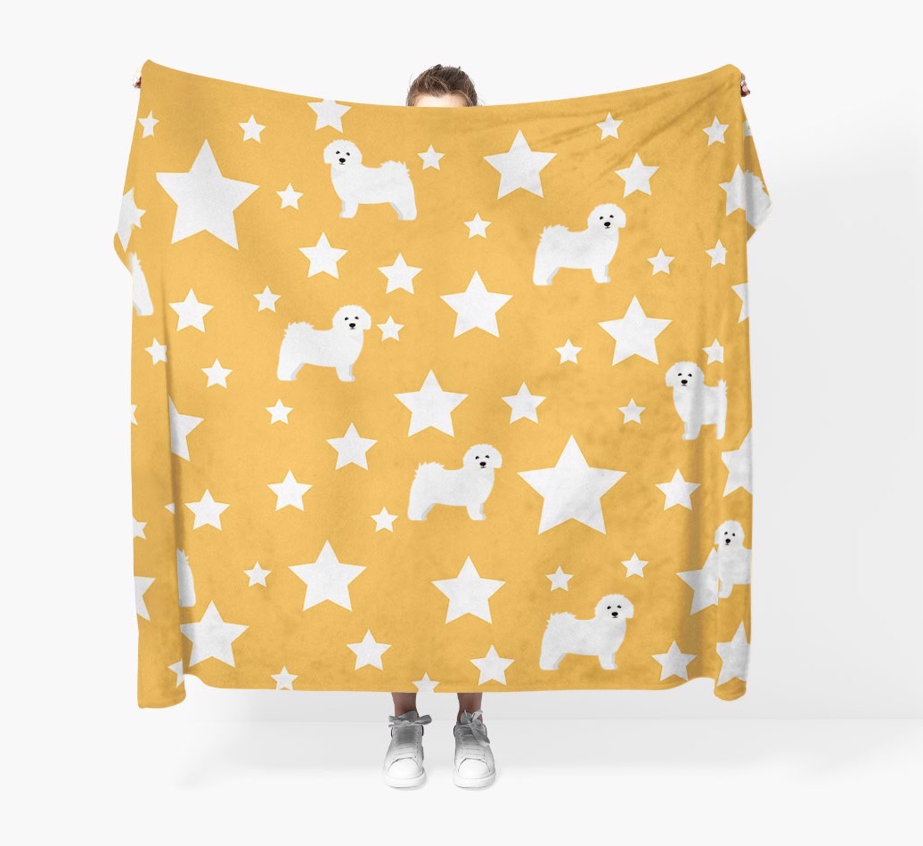 'Star Pattern' - Personalized {breedFullName} Blanket