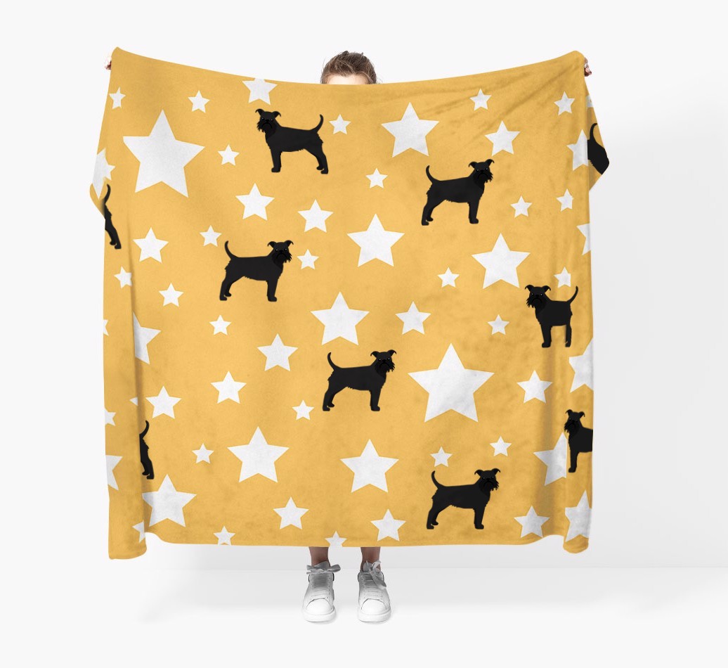 'Star Pattern' - Personalised {breedFullName} Blanket