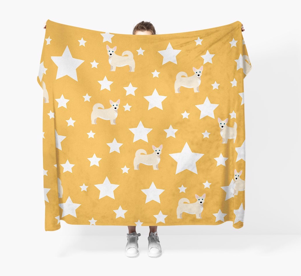 'Star Pattern' - Personalized {breedFullName} Blanket