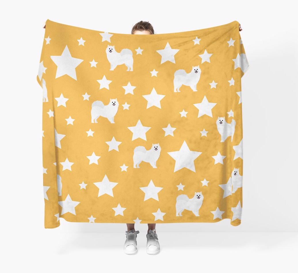 'Star Pattern' - Personalized {breedFullName} Blanket