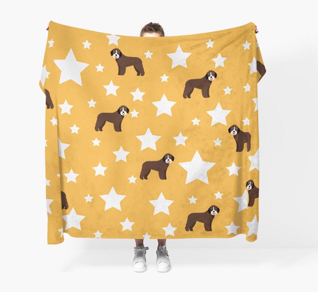 'Star Pattern' - Personalized {breedFullName} Blanket