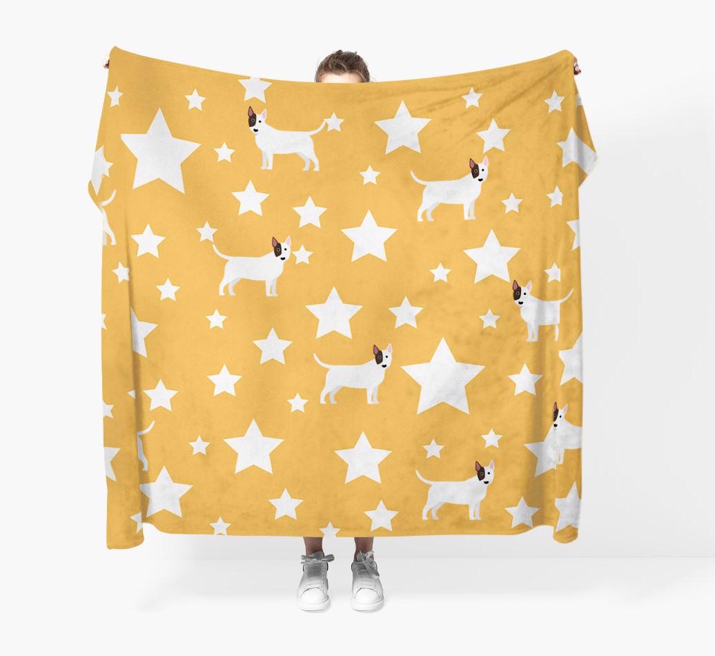'Star Pattern' - Personalized {breedFullName} Blanket