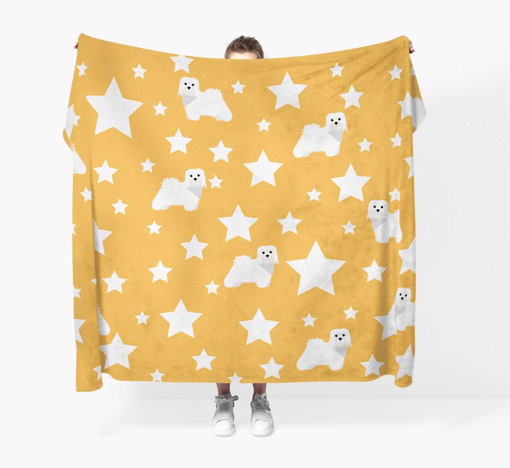 'Star Pattern' - Personalized {breedFullName} Blanket