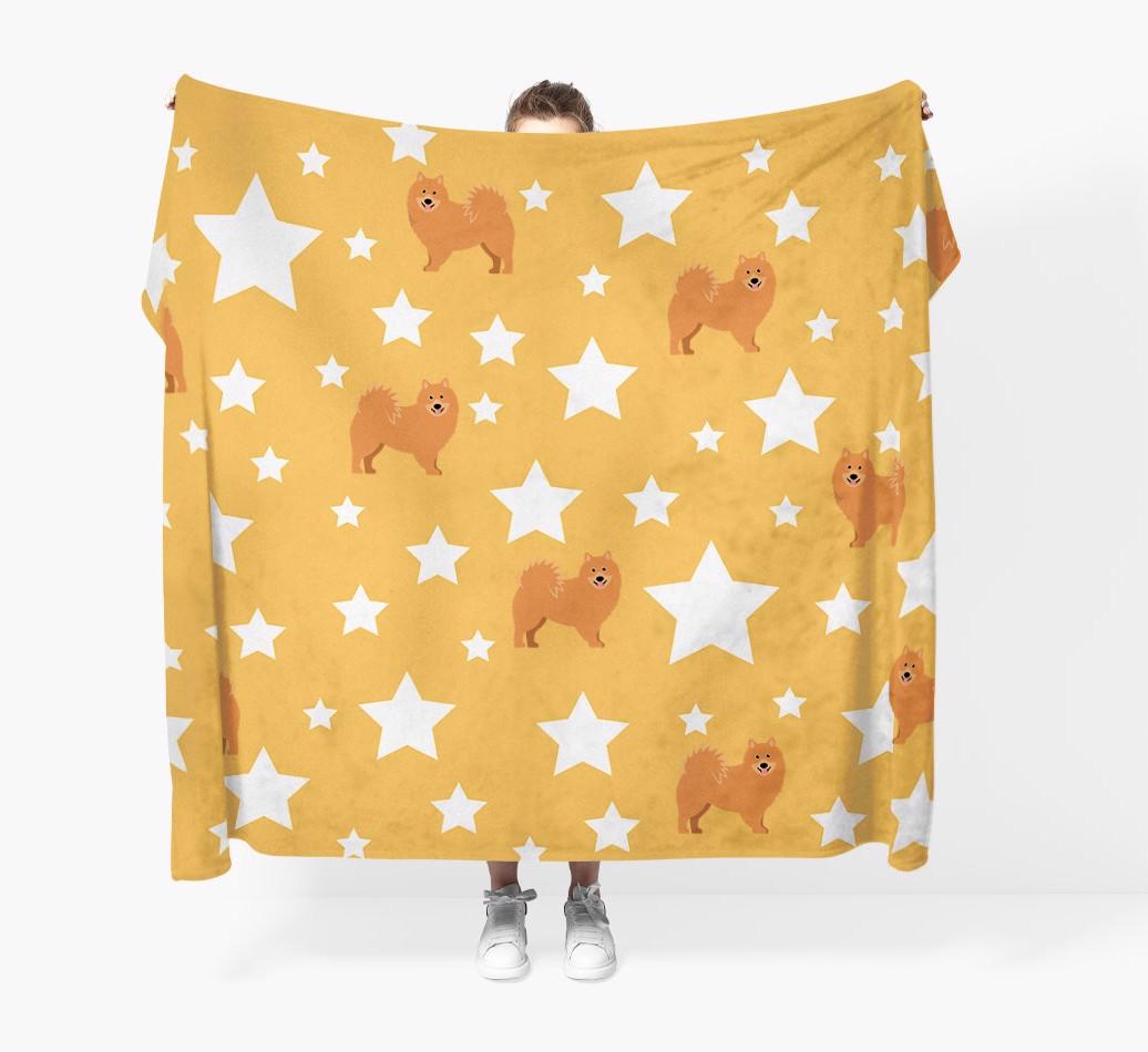 'Star Pattern' - Personalized {breedFullName} Blanket