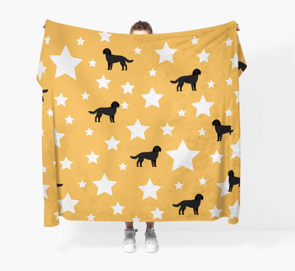 'Star Pattern' - Personalized {breedFullName} Blanket