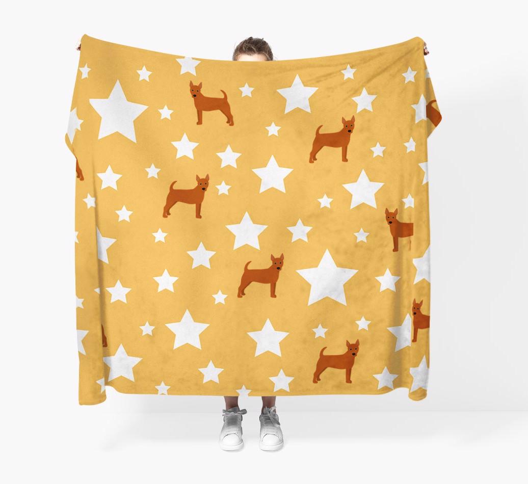 'Star Pattern' - Personalized {breedFullName} Blanket