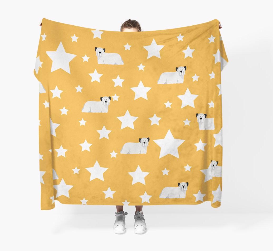 'Star Pattern' - Personalized {breedFullName} Blanket