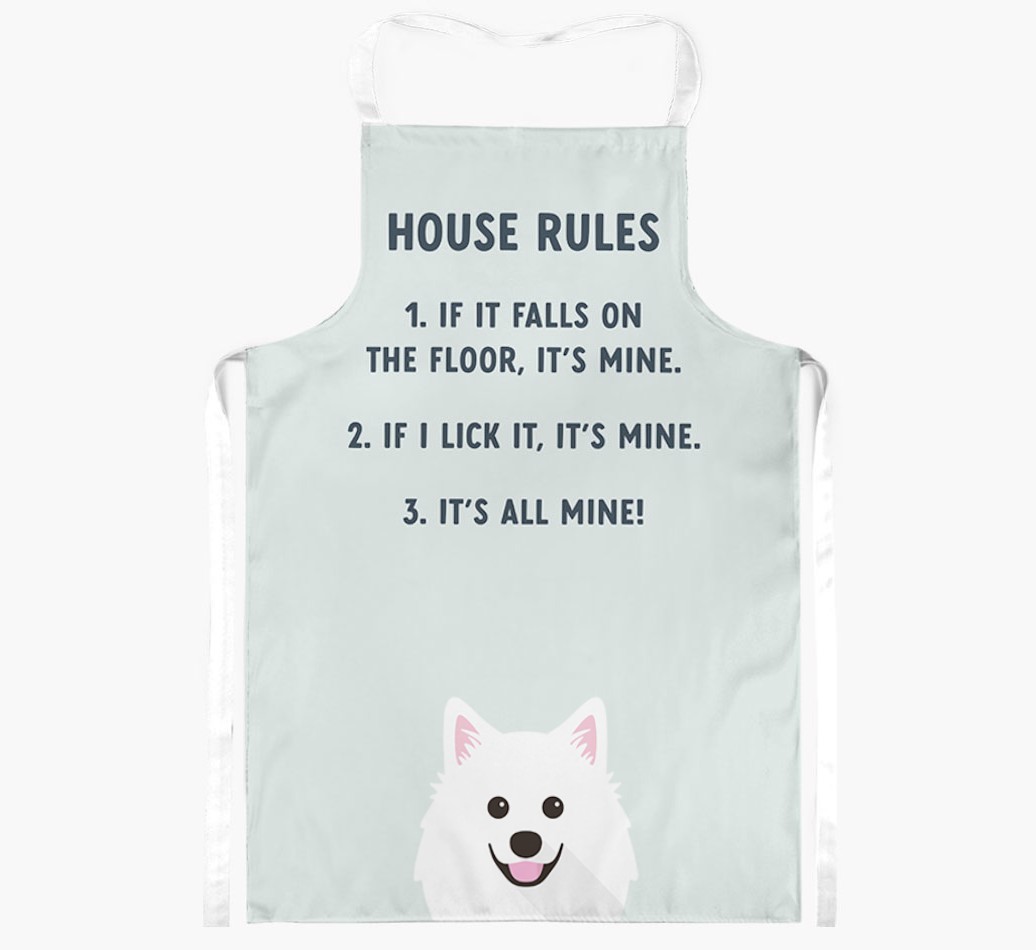 House Rules: Personalised {breedFullName} Apron
