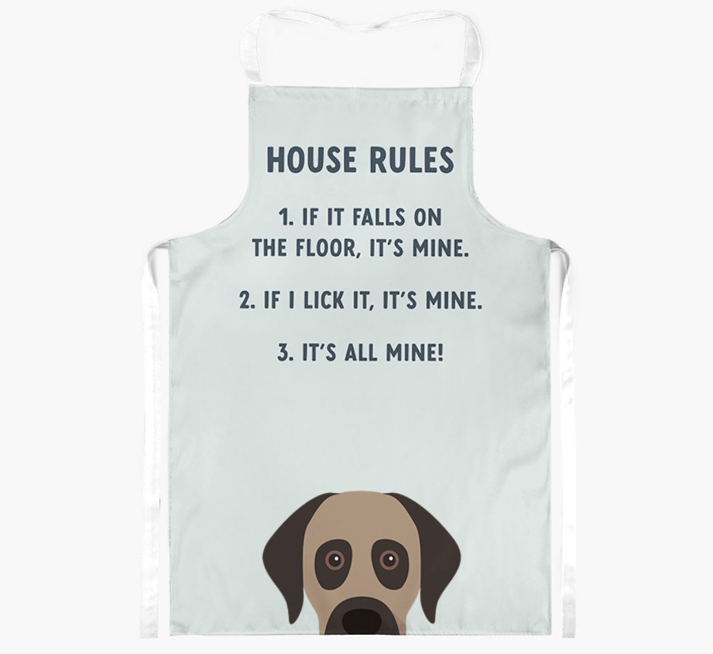 House Rules: Personalized {breedFullName} Apron