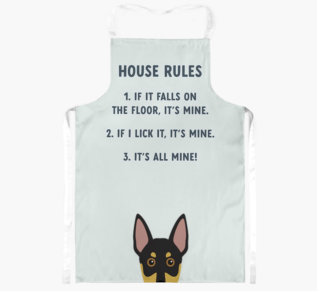 House Rules: Personalised {breedFullName} Apron