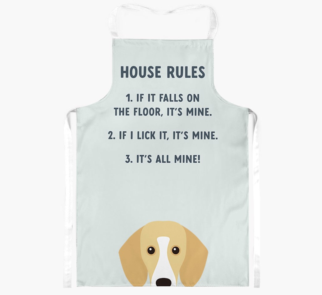 House Rules: Personalised {breedFullName} Apron