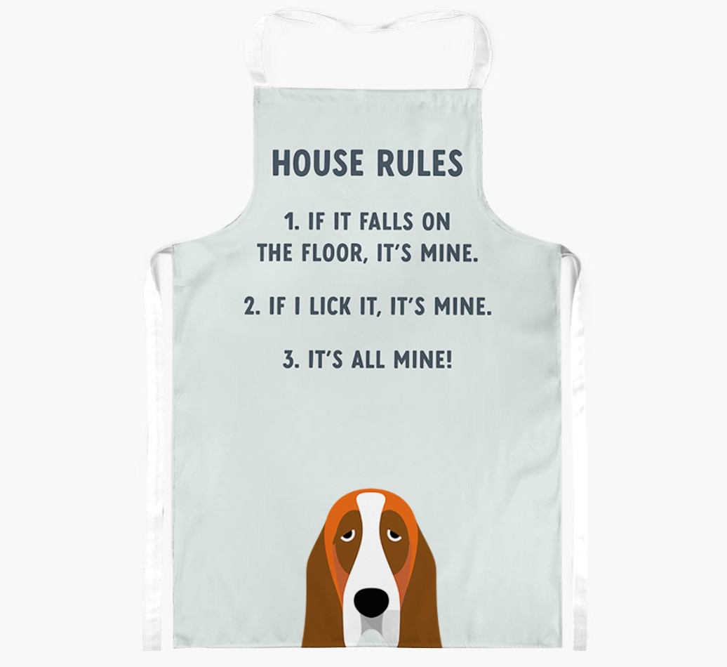 House Rules: Personalised {breedFullName} Apron