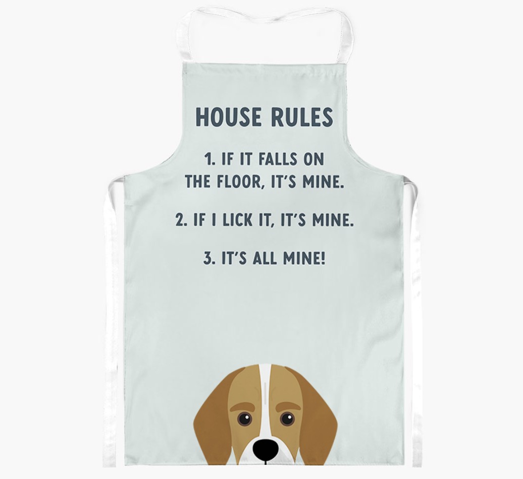 House Rules: Personalised {breedFullName} Apron