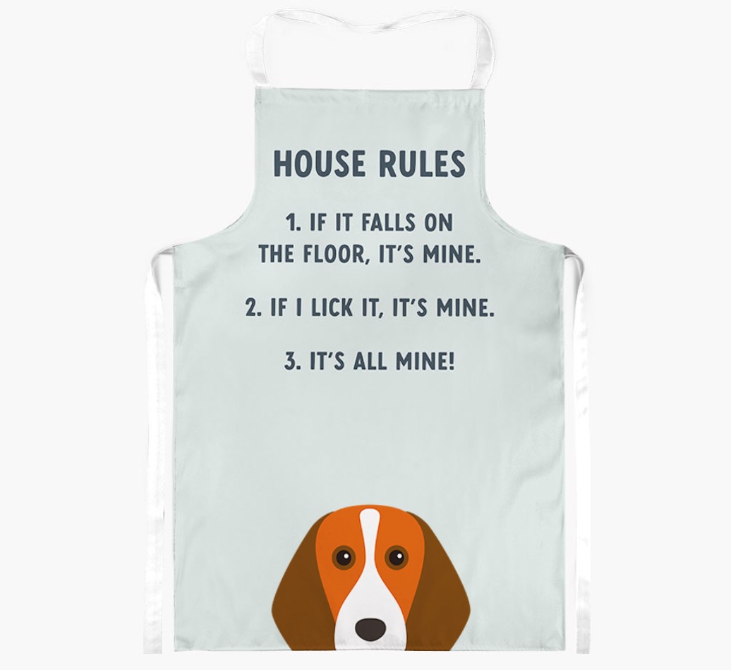 House Rules: Personalised {breedFullName} Apron