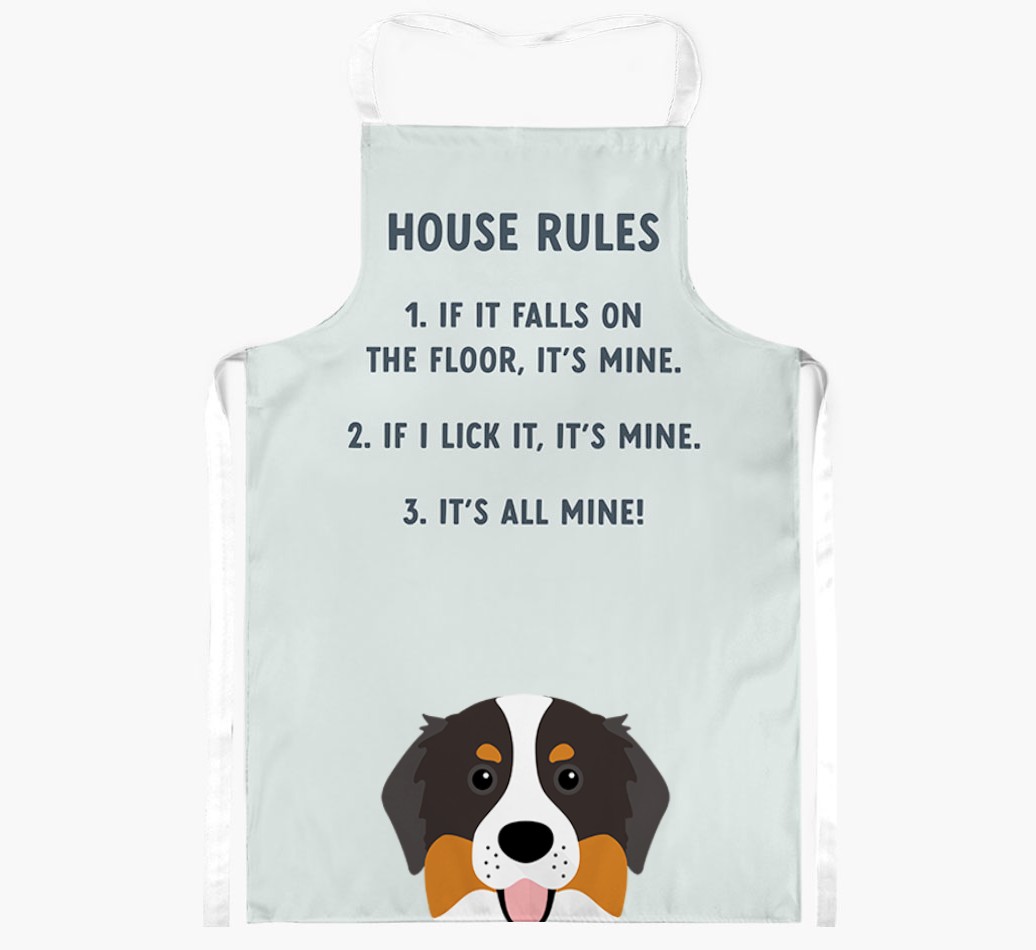House Rules: Personalised {breedFullName} Apron