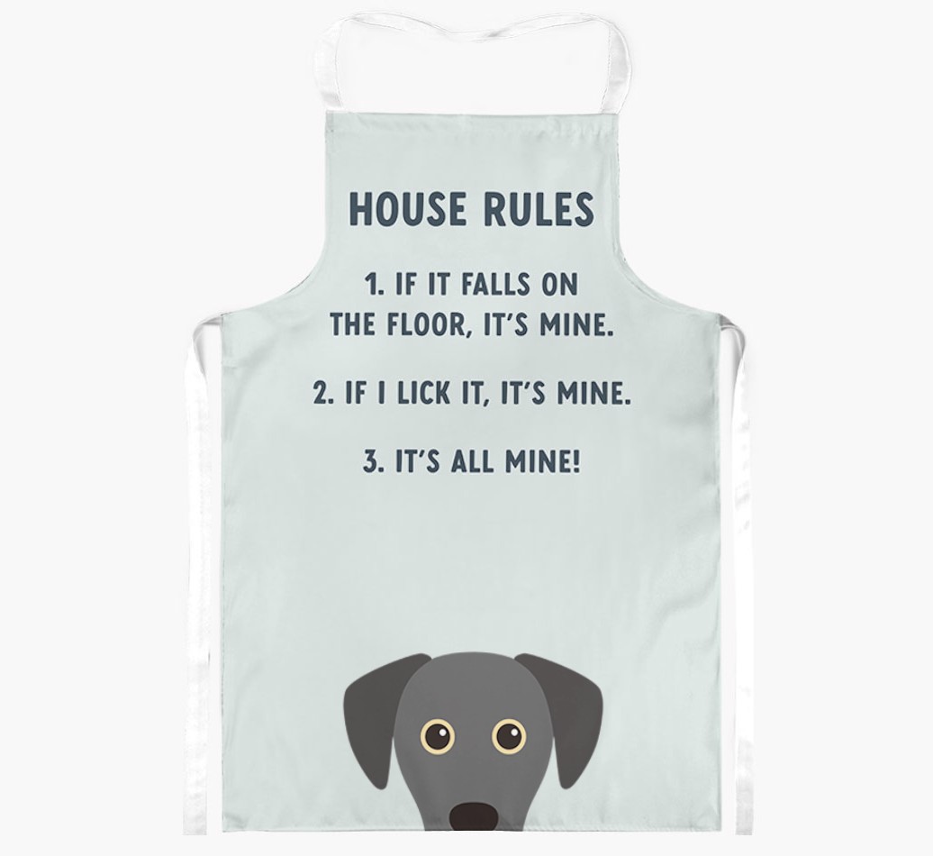 House Rules: Personalized {breedFullName} Apron