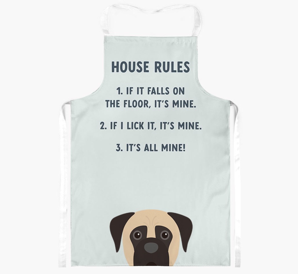 House Rules: Personalised {breedFullName} Apron