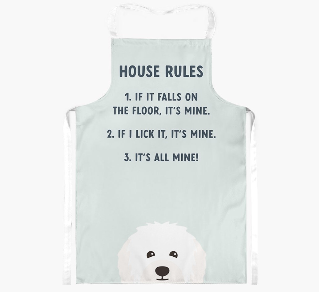 House Rules: Personalised {breedFullName} Apron