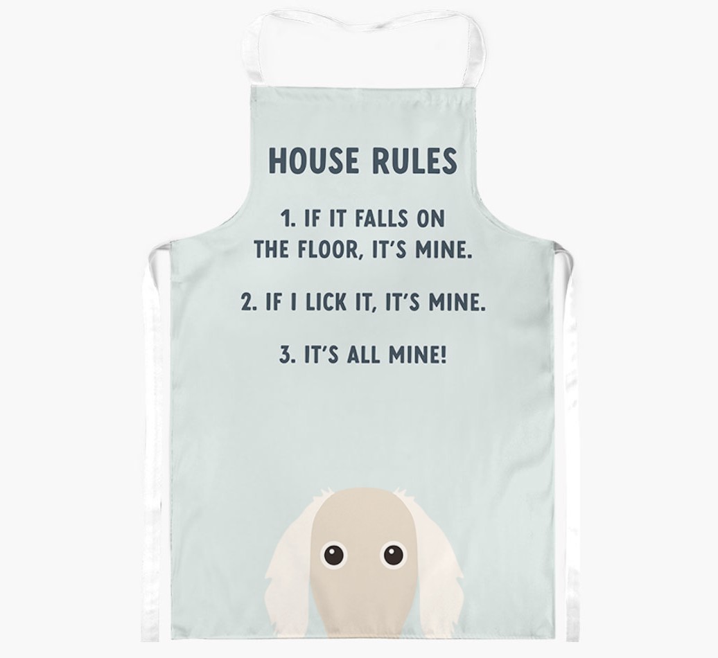 House Rules: Personalised {breedFullName} Apron