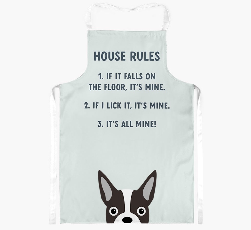 House Rules: Personalised {breedFullName} Apron