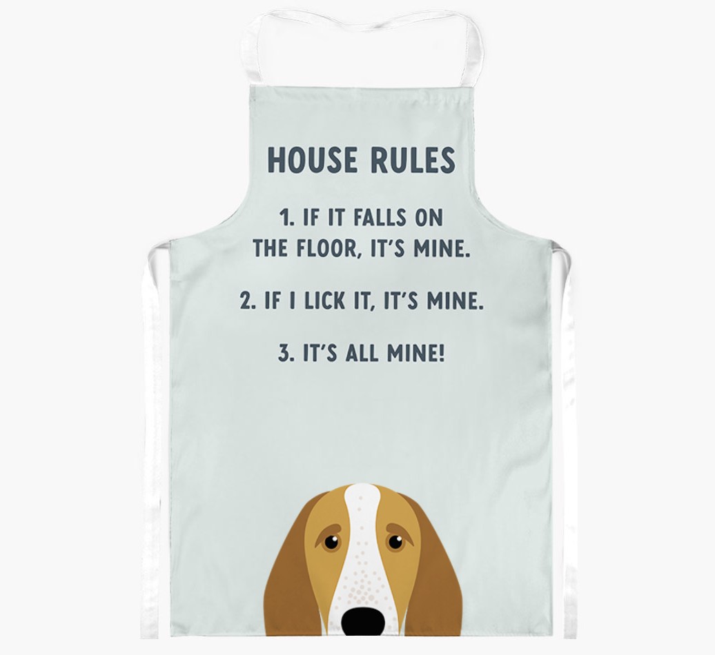 House Rules: Personalised {breedFullName} Apron