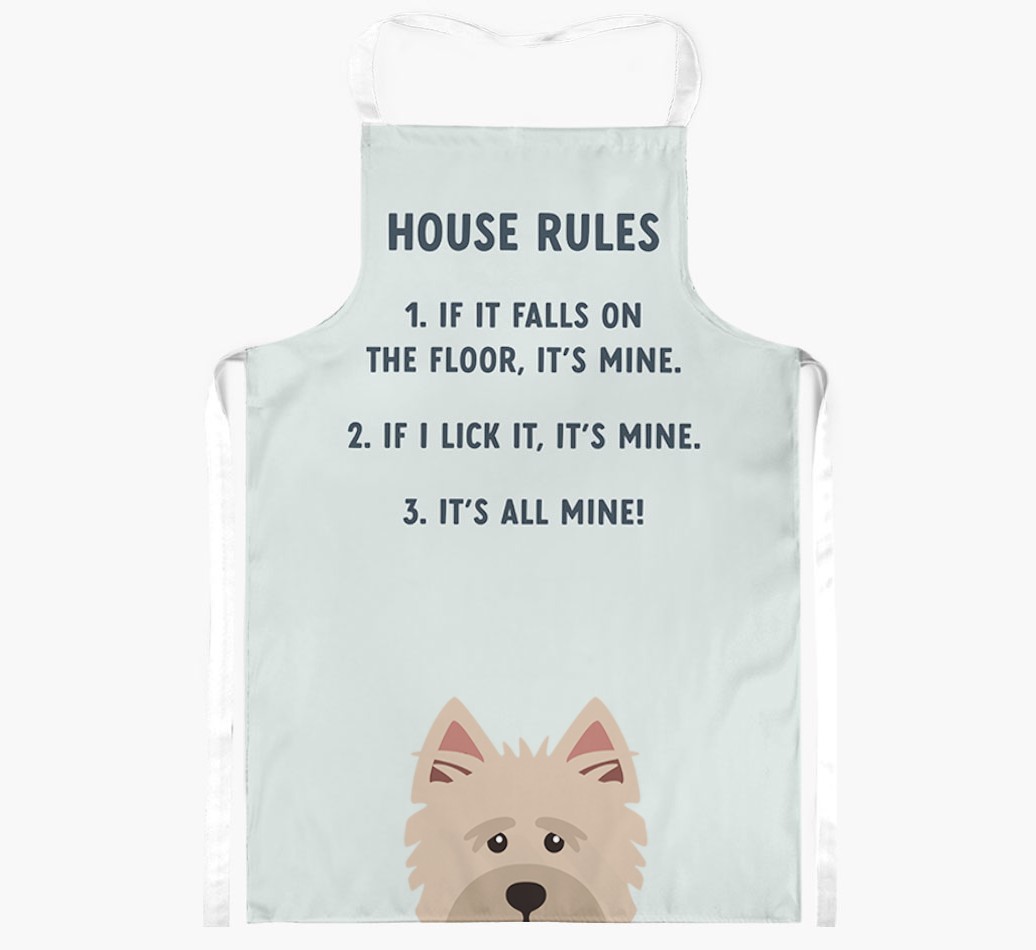 House Rules: Personalized {breedFullName} Apron