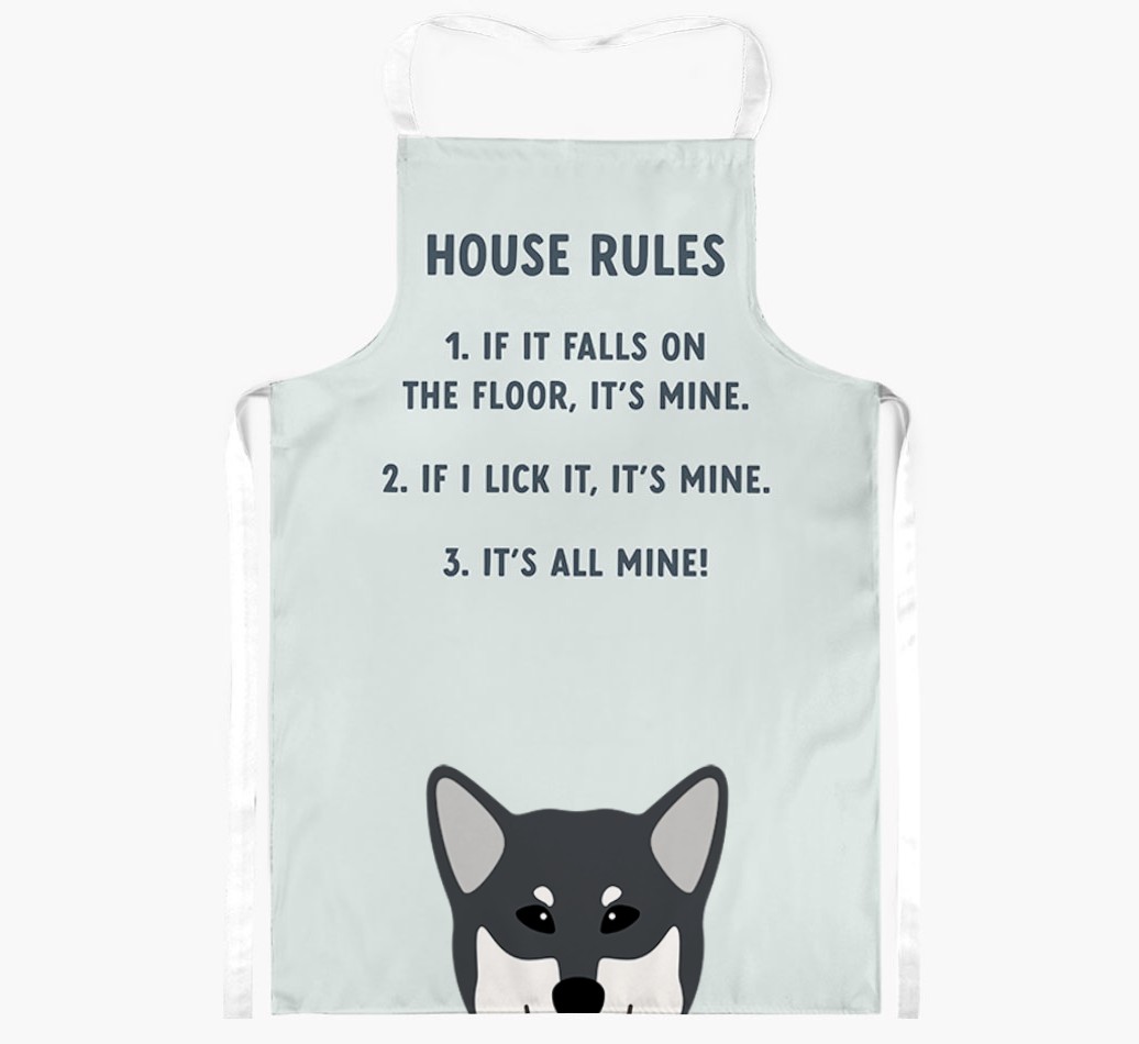 House Rules: Personalised {breedFullName} Apron