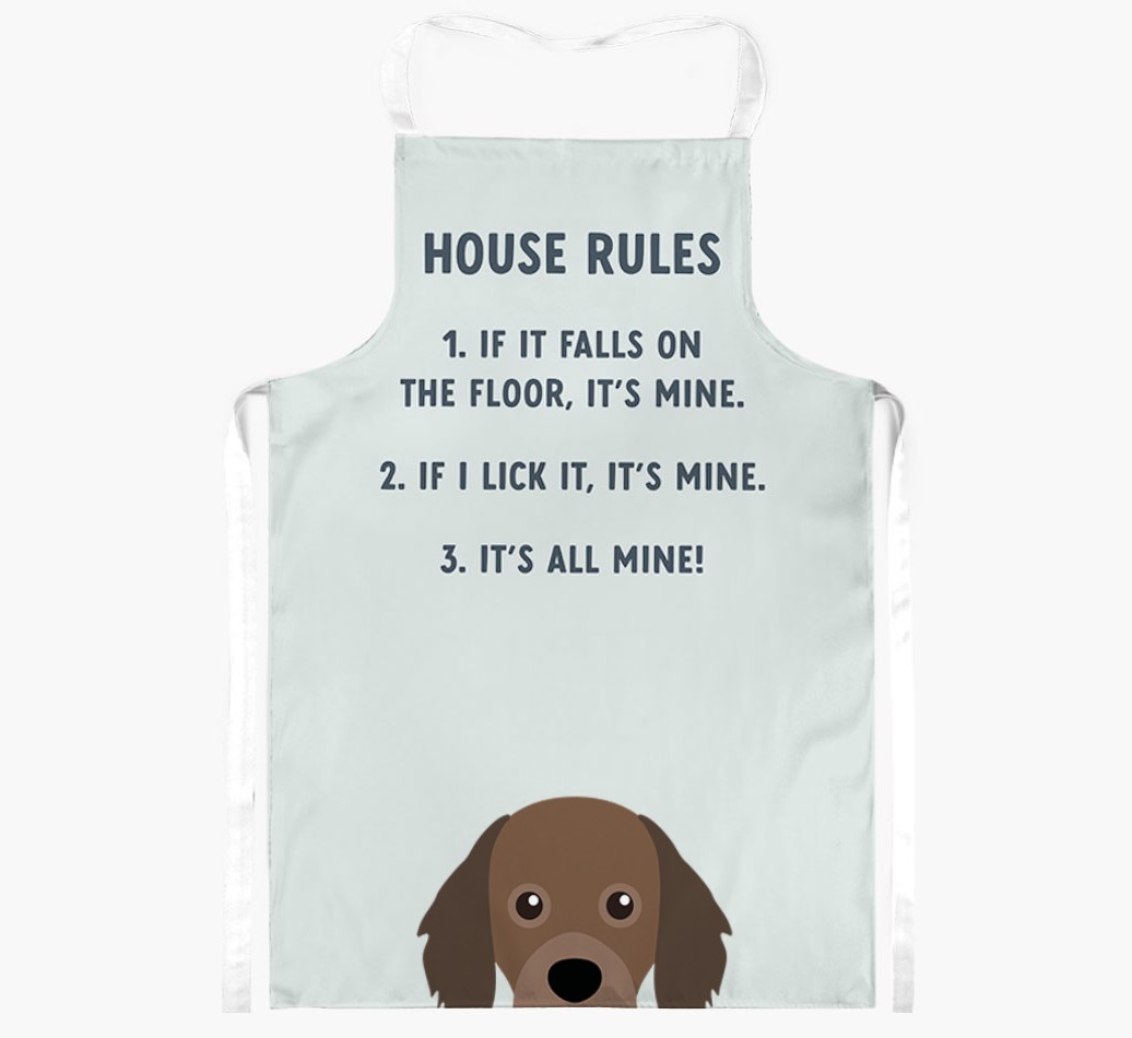 House Rules: Personalised {breedFullName} Apron