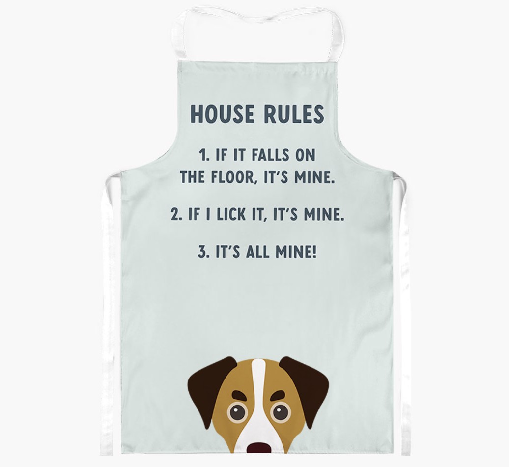 House Rules: Personalised {breedFullName} Apron