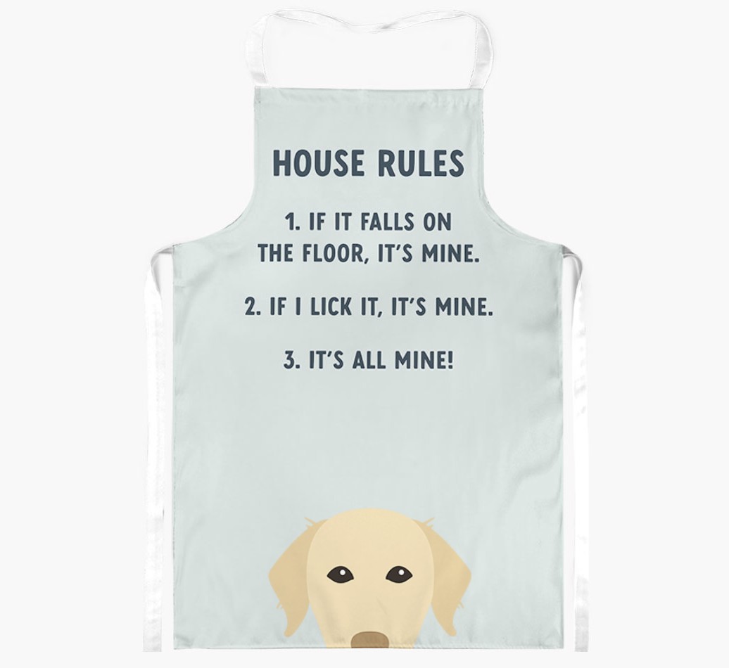 House Rules: Personalised {breedFullName} Apron
