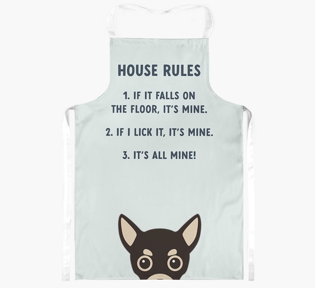 House Rules: Personalised {breedFullName} Apron