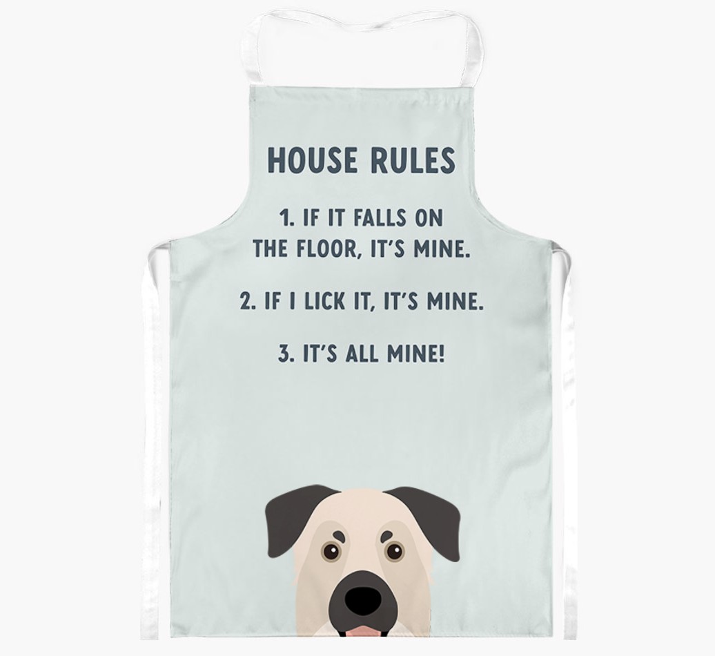 House Rules: Personalised {breedFullName} Apron
