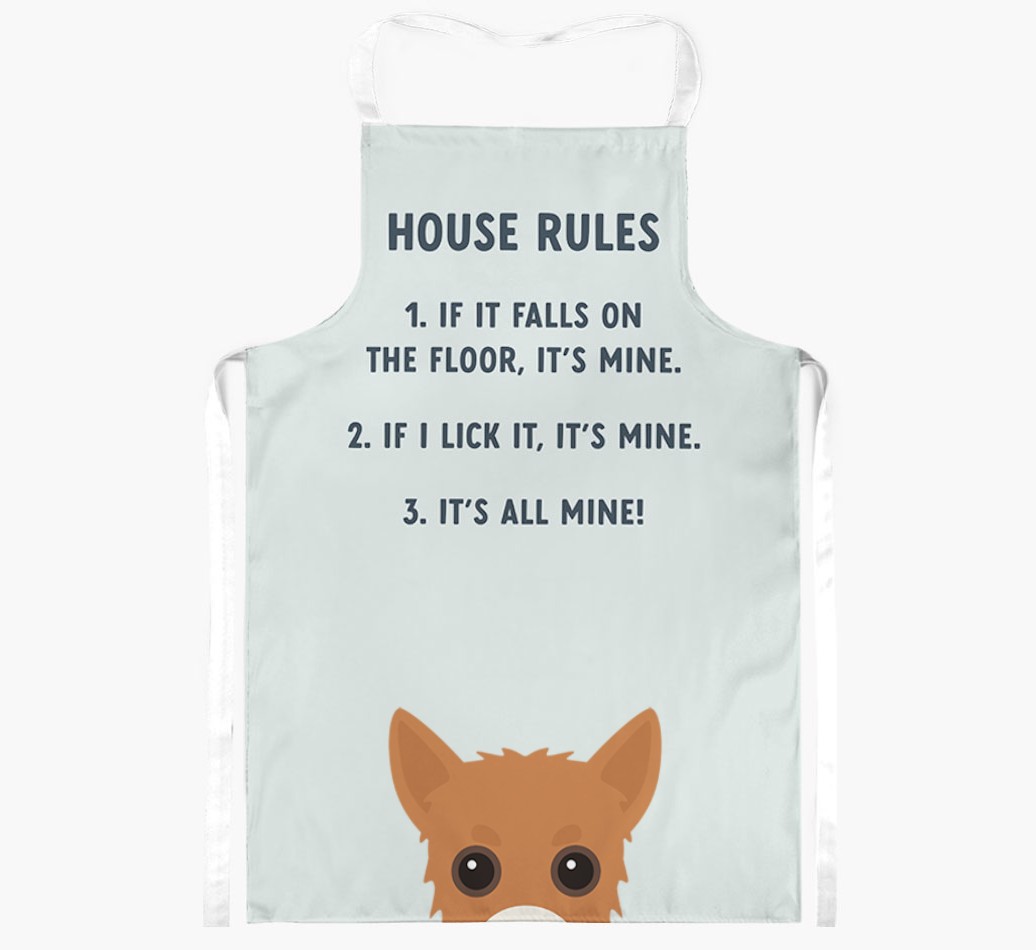 House Rules: Personalised {breedFullName} Apron