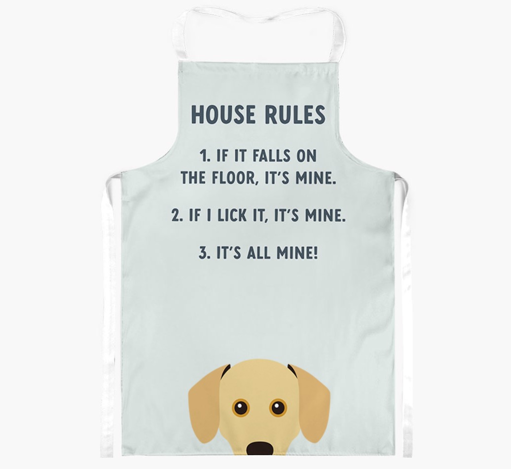 House Rules: Personalised {breedFullName} Apron