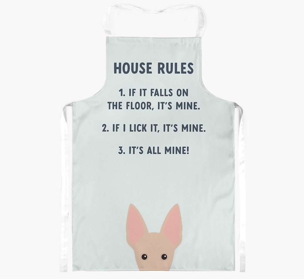 House Rules: Personalised {breedFullName} Apron