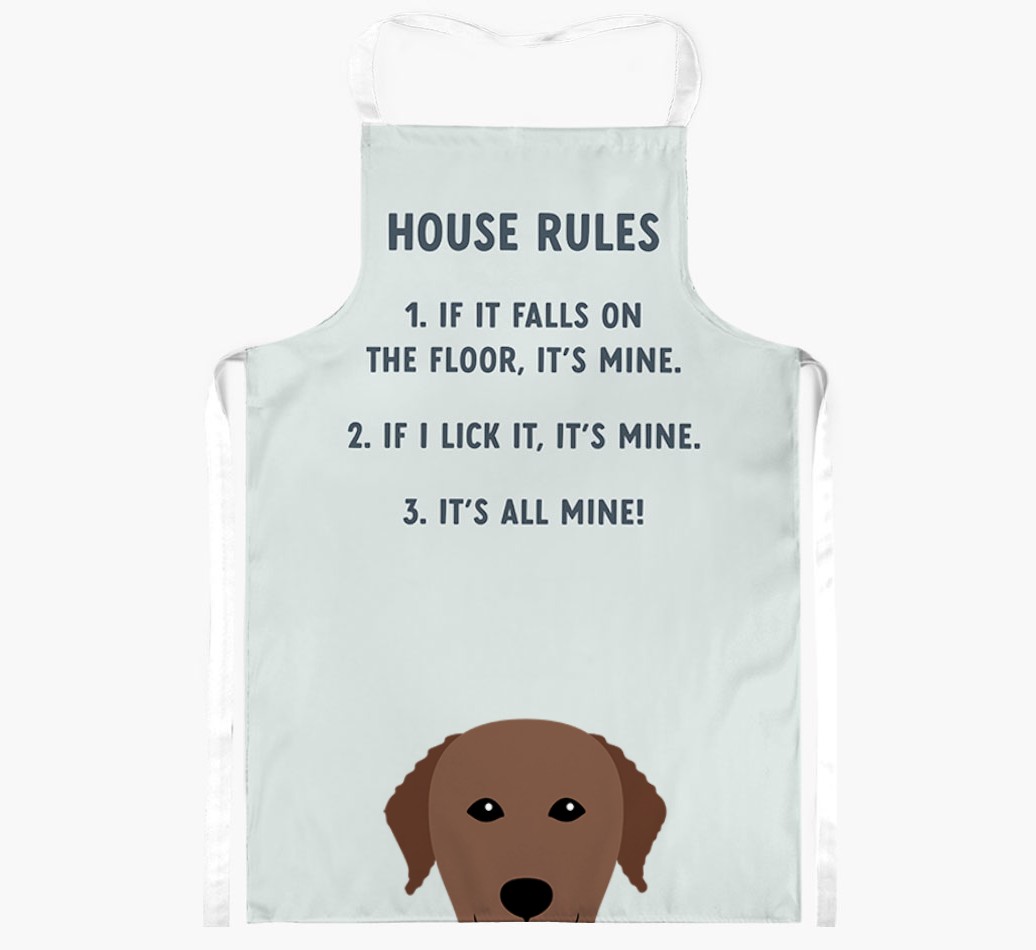 House Rules: Personalised {breedFullName} Apron