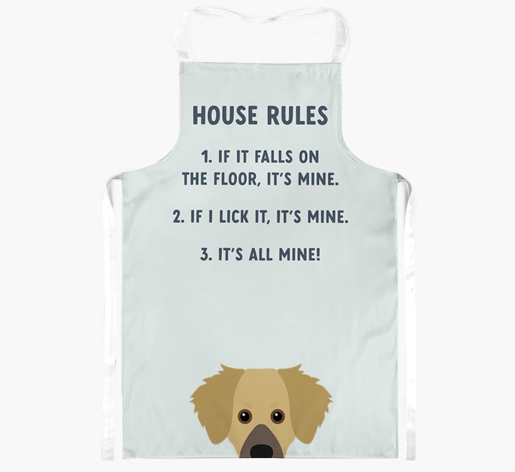 House Rules: Personalised {breedFullName} Apron
