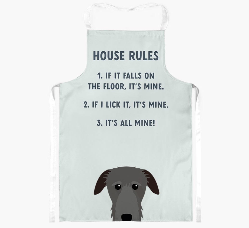 House Rules: Personalised {breedFullName} Apron